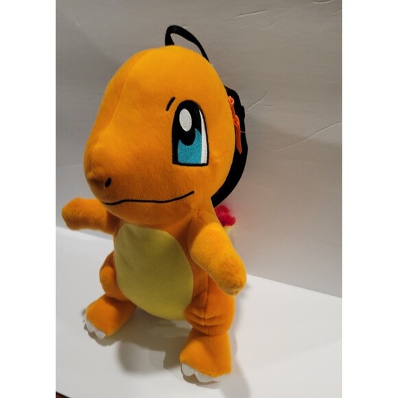 Pokemon Charmander Plush Backpack 15" Adjustable Straps New without Tags - Picture 1 of 11